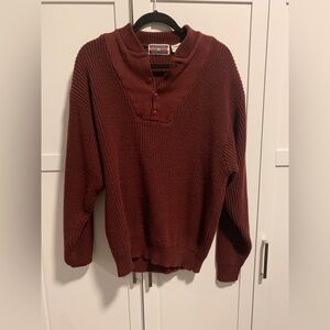 VINTAGE Fine Line ‘genuine quality’ brand fisherman’s knit